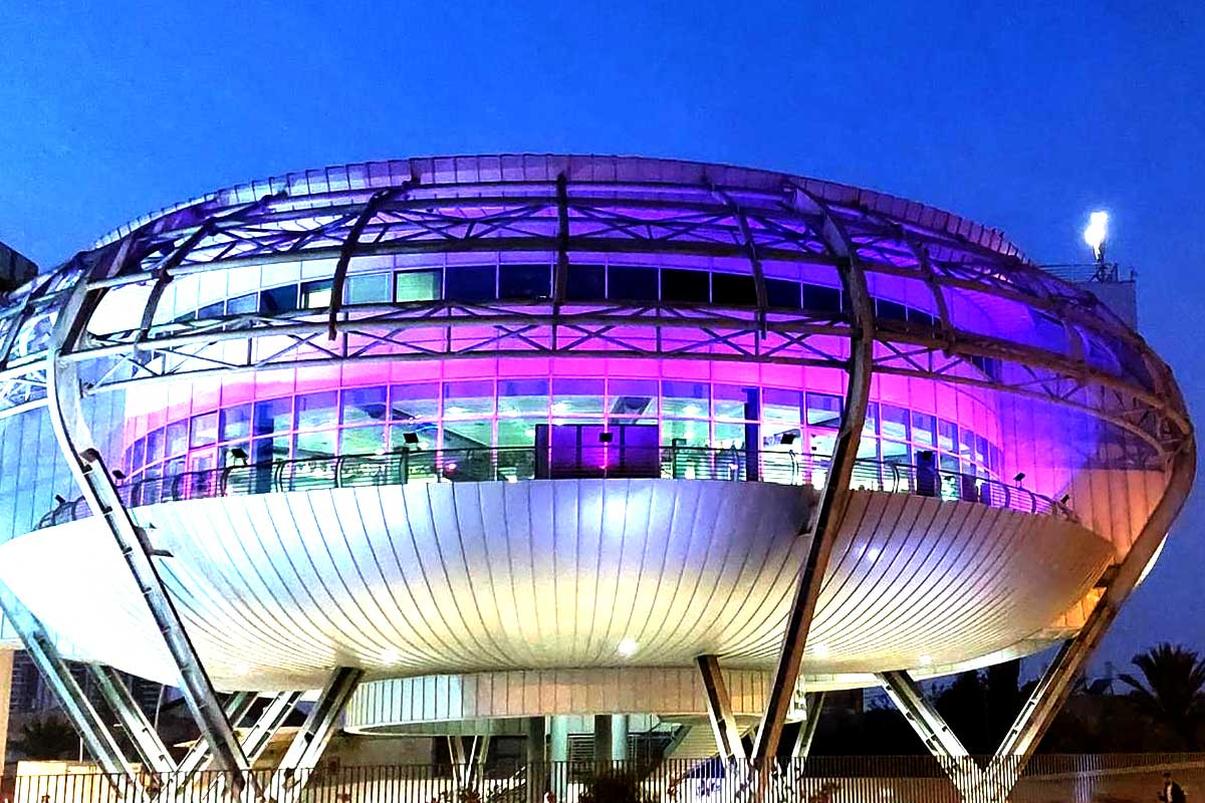 בניין החללית SCE המכללה האקדמית להנדסה סמי שמעון, באר שבע